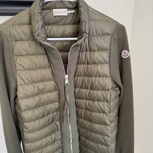 Moncler Olive Quilted Jacket